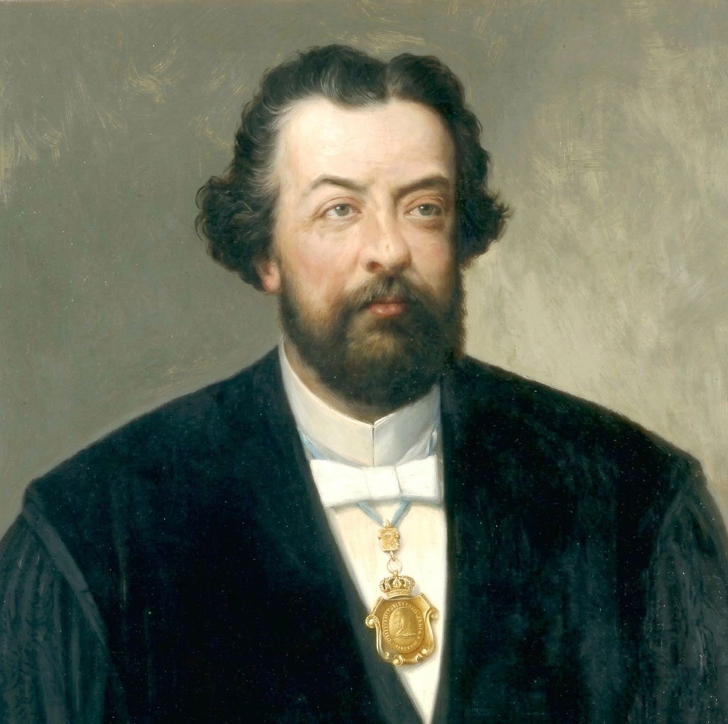 Decano Bruno Solano Torres, óleo sobre lienzo de Elías García Martínez, 1899
